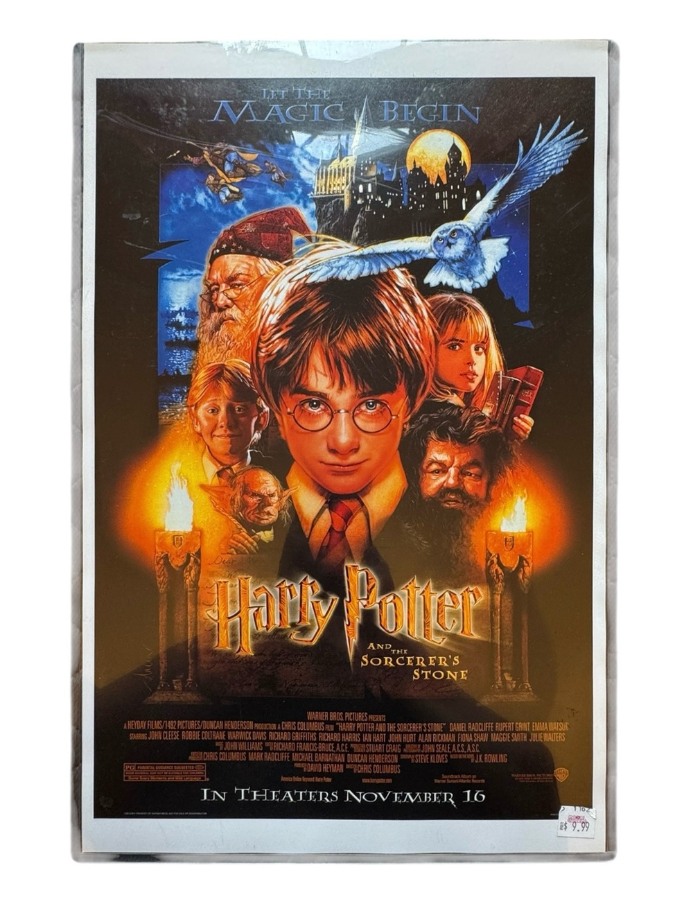 Harry Potter and the Sorcerer's Stone Poster - Vibrant Multi-Color Artwork